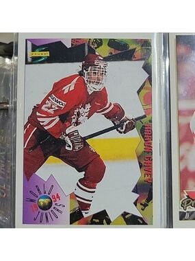 Aaron Gavey 1994 World Juniors Hockey Card